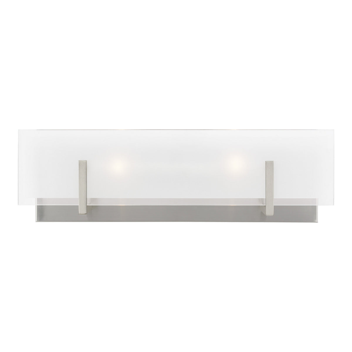 Visual Comfort Studio Canada - 4430802EN-962 - Two Light Wall / Bath - Syll - Brushed Nickel