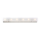Visual Comfort Studio Canada - 4430806EN-962 - Six Light Wall / Bath - Syll - Brushed Nickel