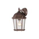 Applique murale d'extérieur Maxim Lighting 1024EB Builder Cast, finition bronze Empire