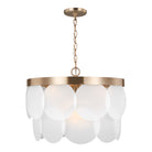 Visual Comfort Studio Canada - 5102506-848 - Six Light Pendant - Mellita - Satin Brass