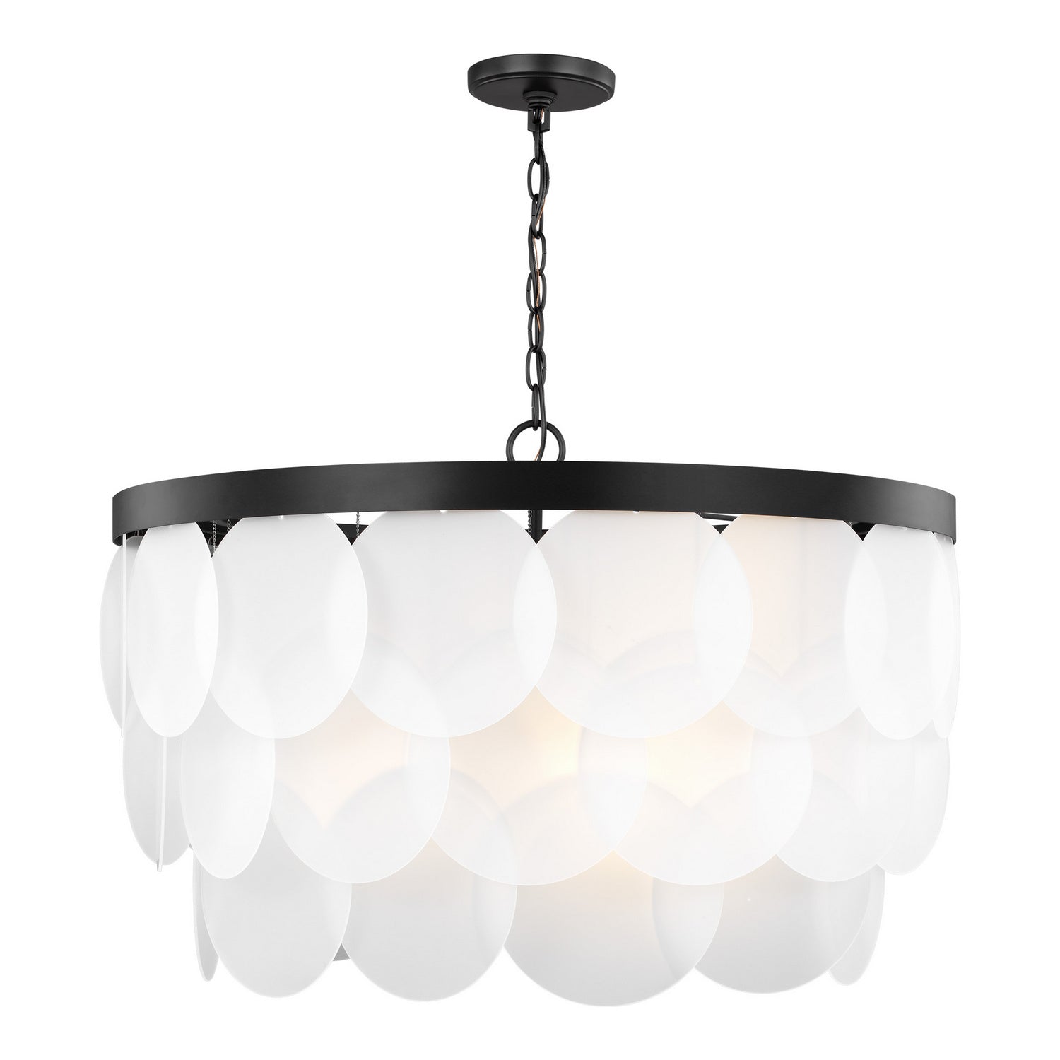 Visual Comfort Studio Canada - 5202508-112 - Eight Light Pendant - Mellita - Midnight Black