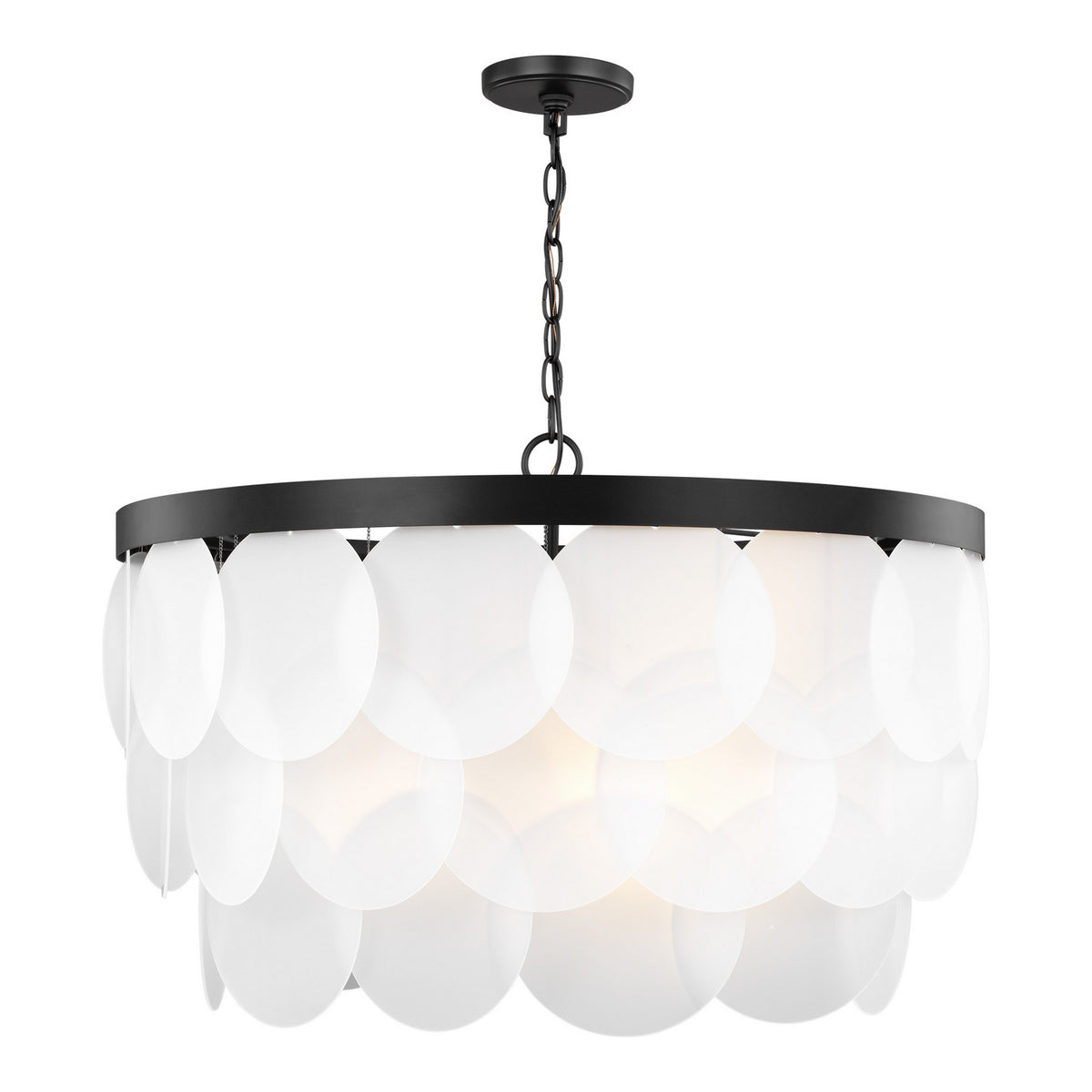 Visual Comfort Studio Canada - 5202508-112 - Eight Light Pendant - Mellita - Midnight Black