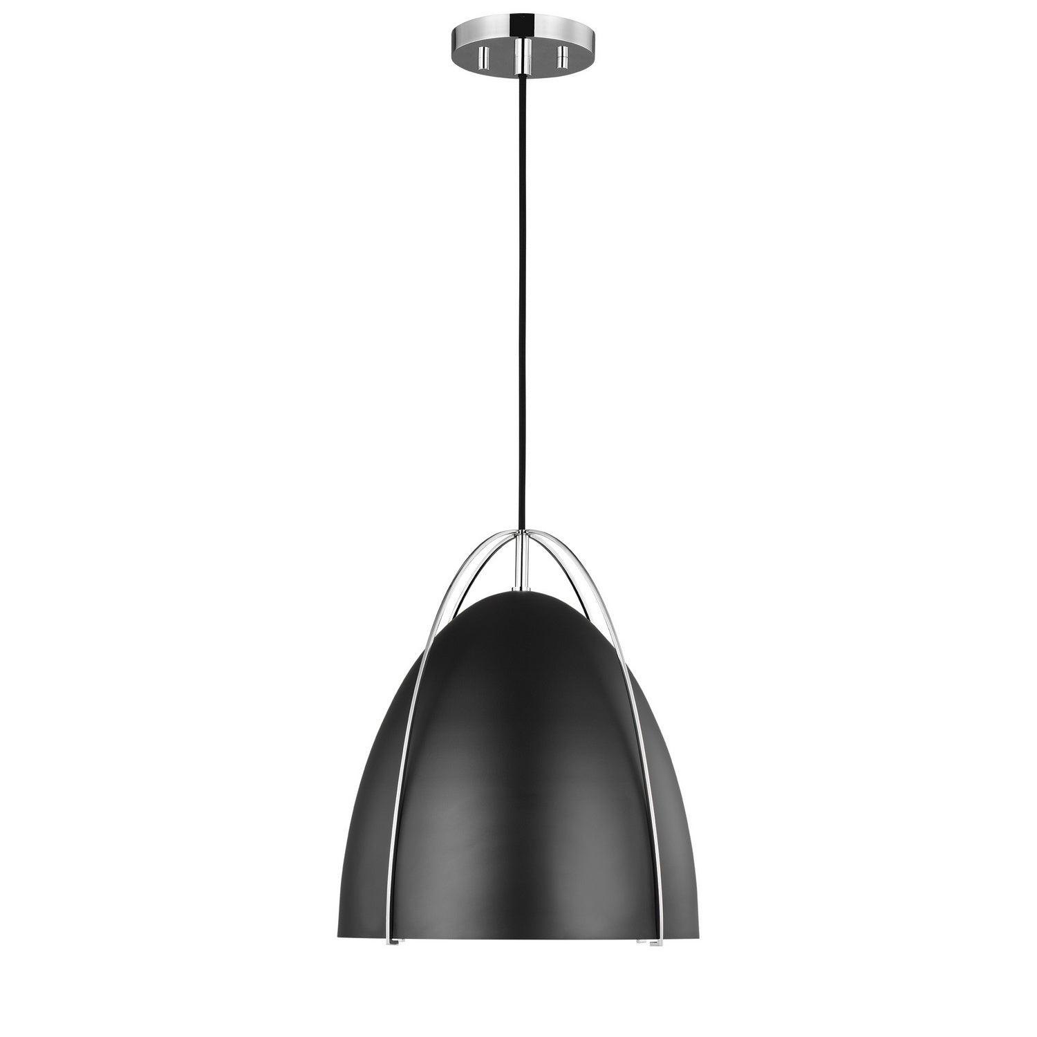 Visual Comfort Studio Canada - 6551701-05 - One Light Pendant - Norman - Chrome