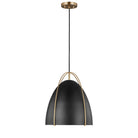 Visual Comfort Studio Canada - 6551701-848 - One Light Pendant - Norman - Satin Brass