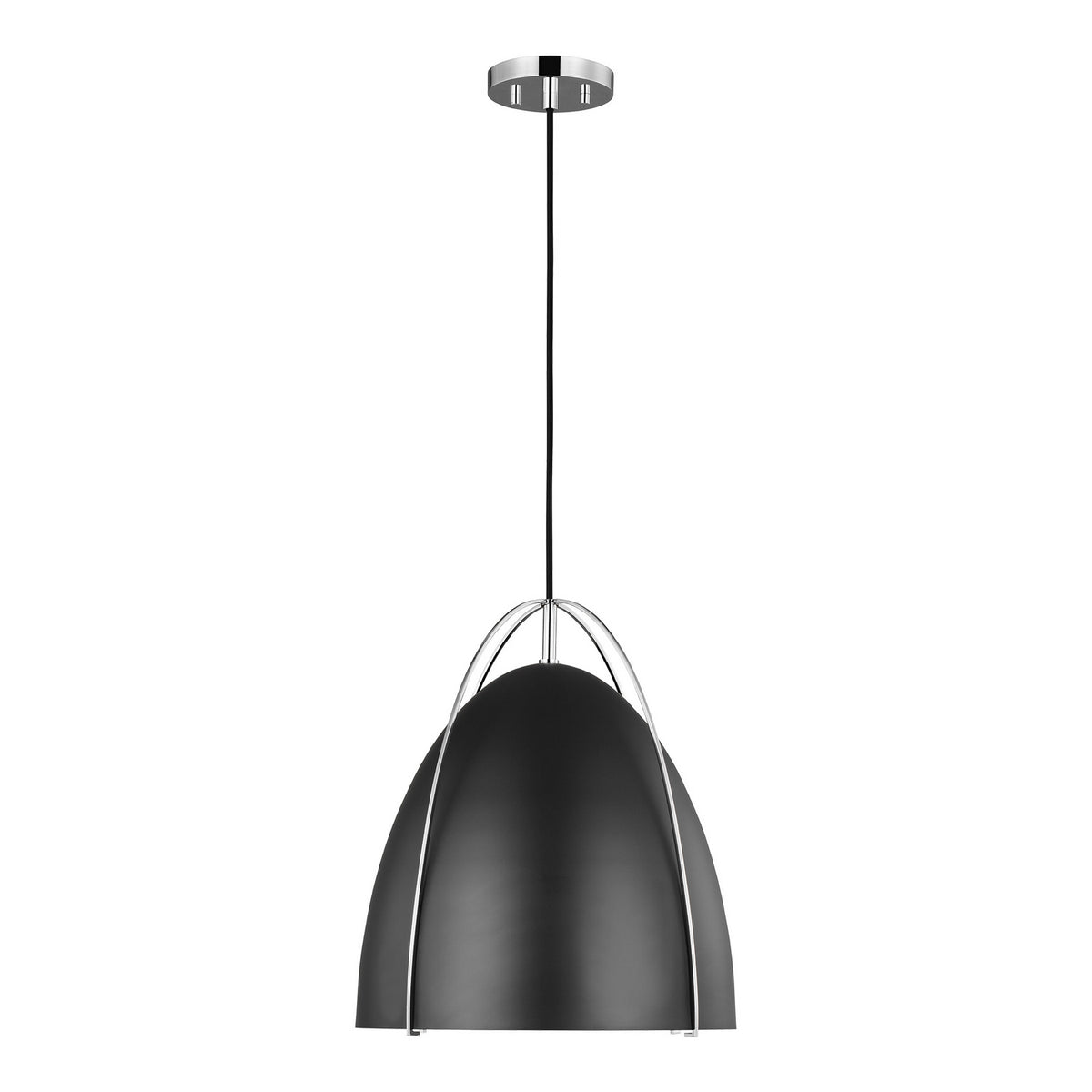 Visual Comfort Studio Canada - 6551701EN3-05 - One Light Pendant - Norman - Chrome