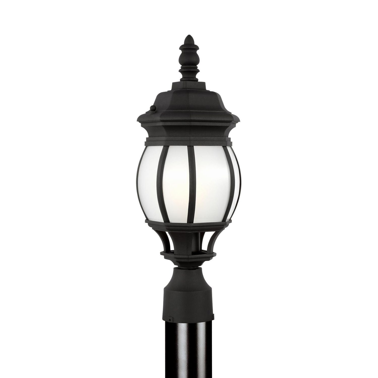 Generation Lighting Canada - 89202EN3-12 - One Light Outdoor Post Lantern - Wynfield - Black