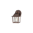Applique murale extérieure Maxim Lighting 1025EB Builder Cast à une lumière (1025) en bronze Empire