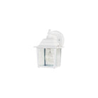 Applique murale extérieure Maxim Lighting 1025WT Builder Cast à une lumière (1025) en blanc
