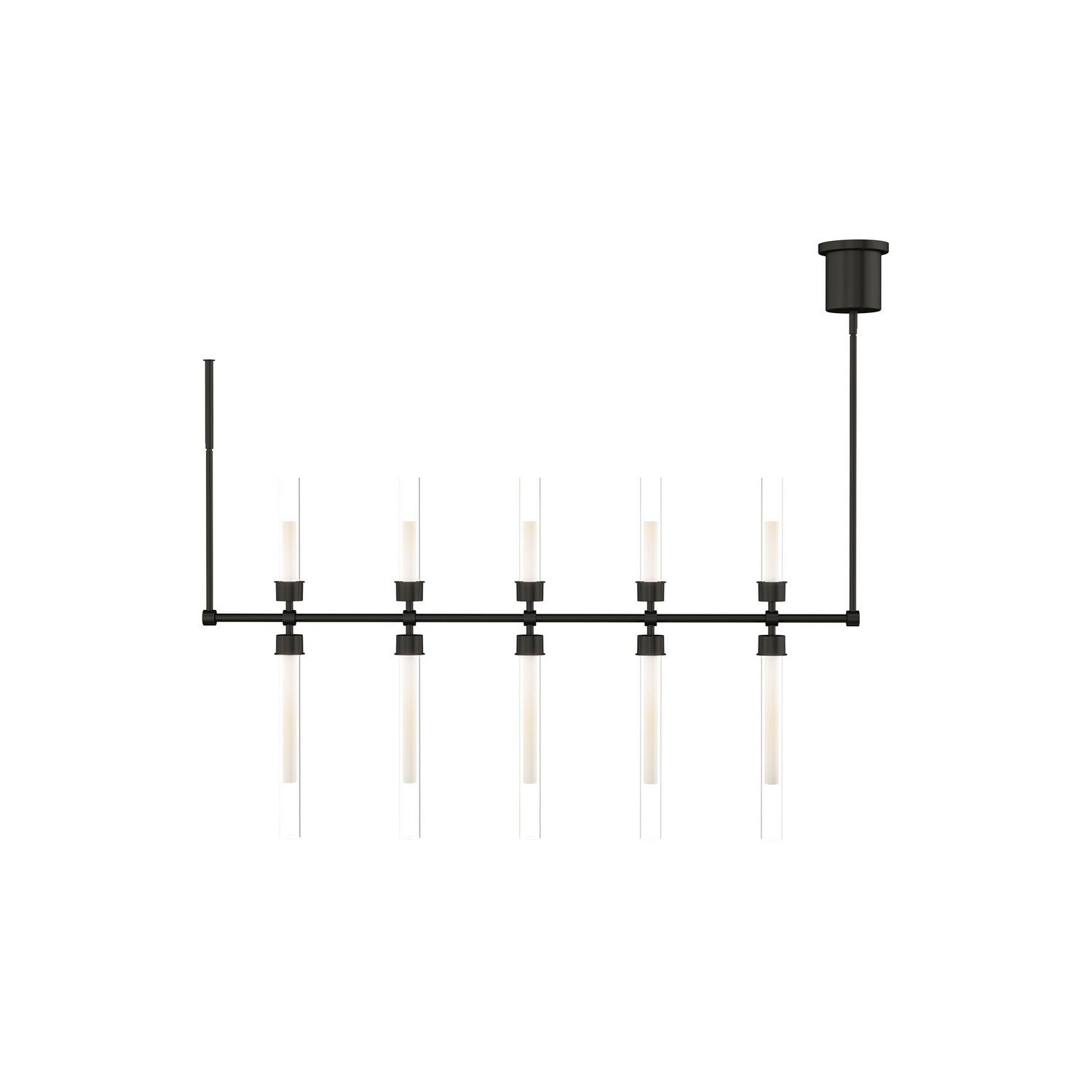 Visual Comfort Modern - 700LSLNG48NB-LED930-277 - LED Suspension - Linger - Natural Brass