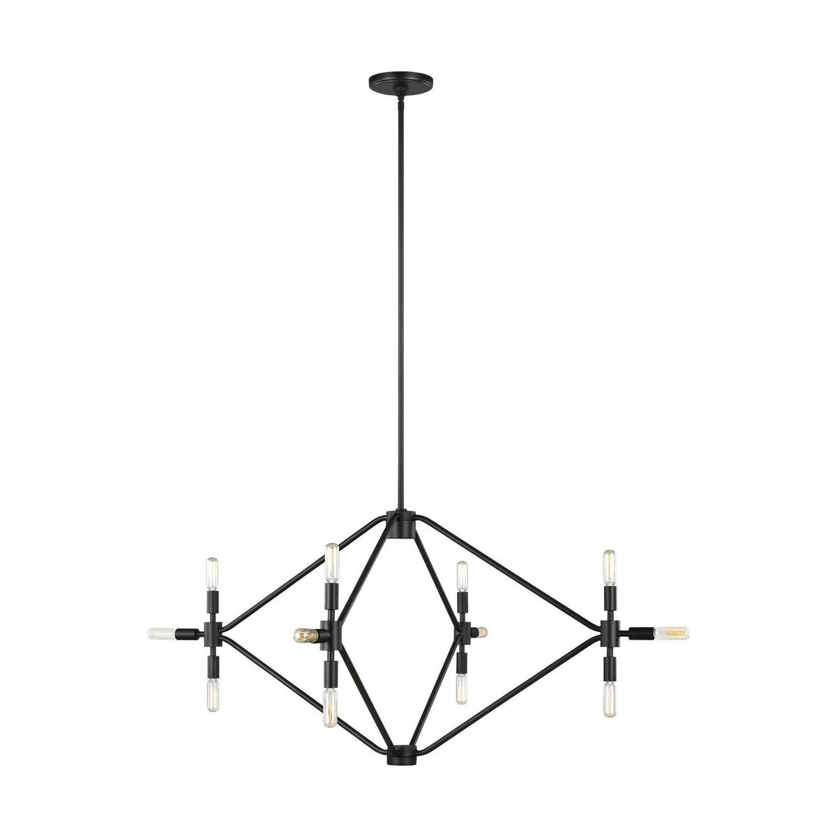 Visual Comfort Studio Canada - 5206712EN-112 - 12 Light Chandelier - Wyn - Midnight Black
