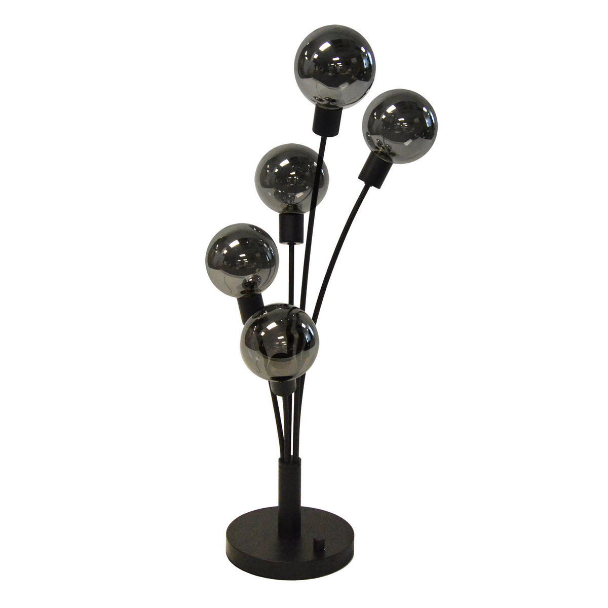Dainolite Canada - 306T-BK - Five Light Table Lamp - Black