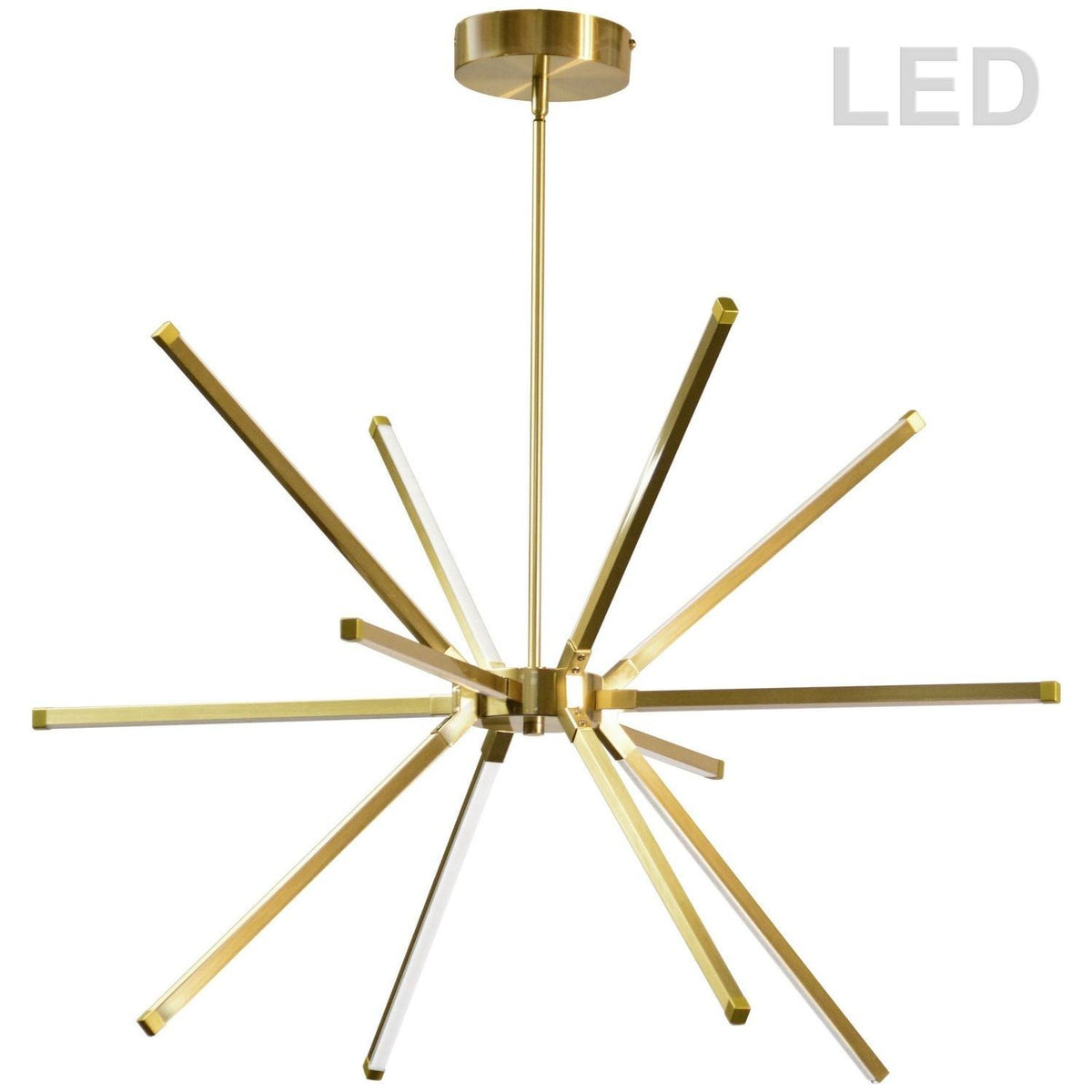 Dainolite Canada - ARY-3260LEDC-AGB - LED Pendant - Array - Aged Brass