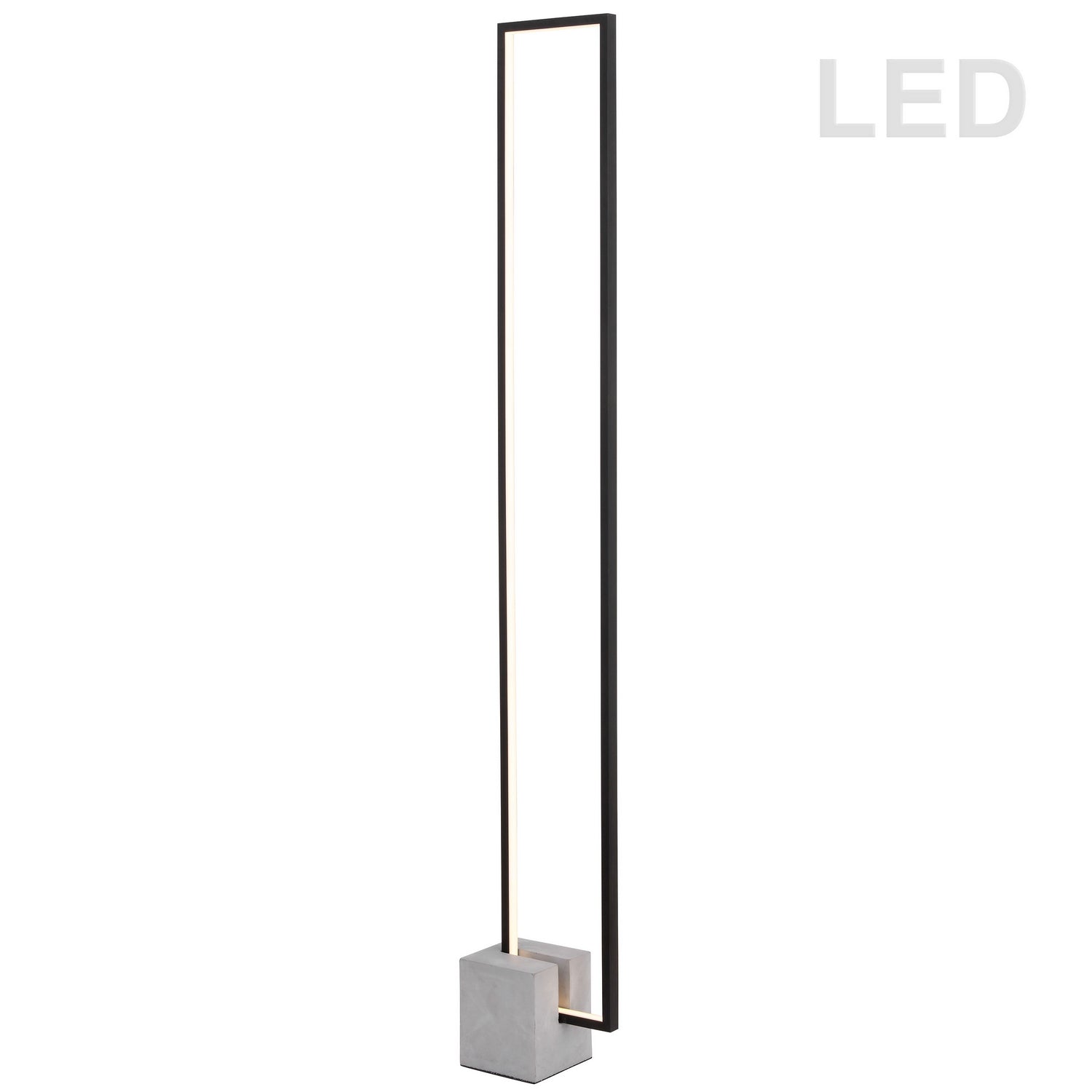 Dainolite Canada - FLN-LEDF55-MB - LED Floor Lamp - Florence - Black