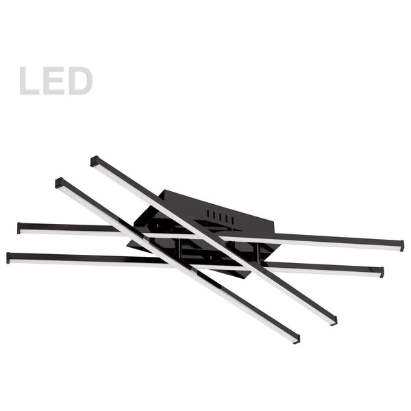 Sommet DEL Petit rectangle Plafonnier