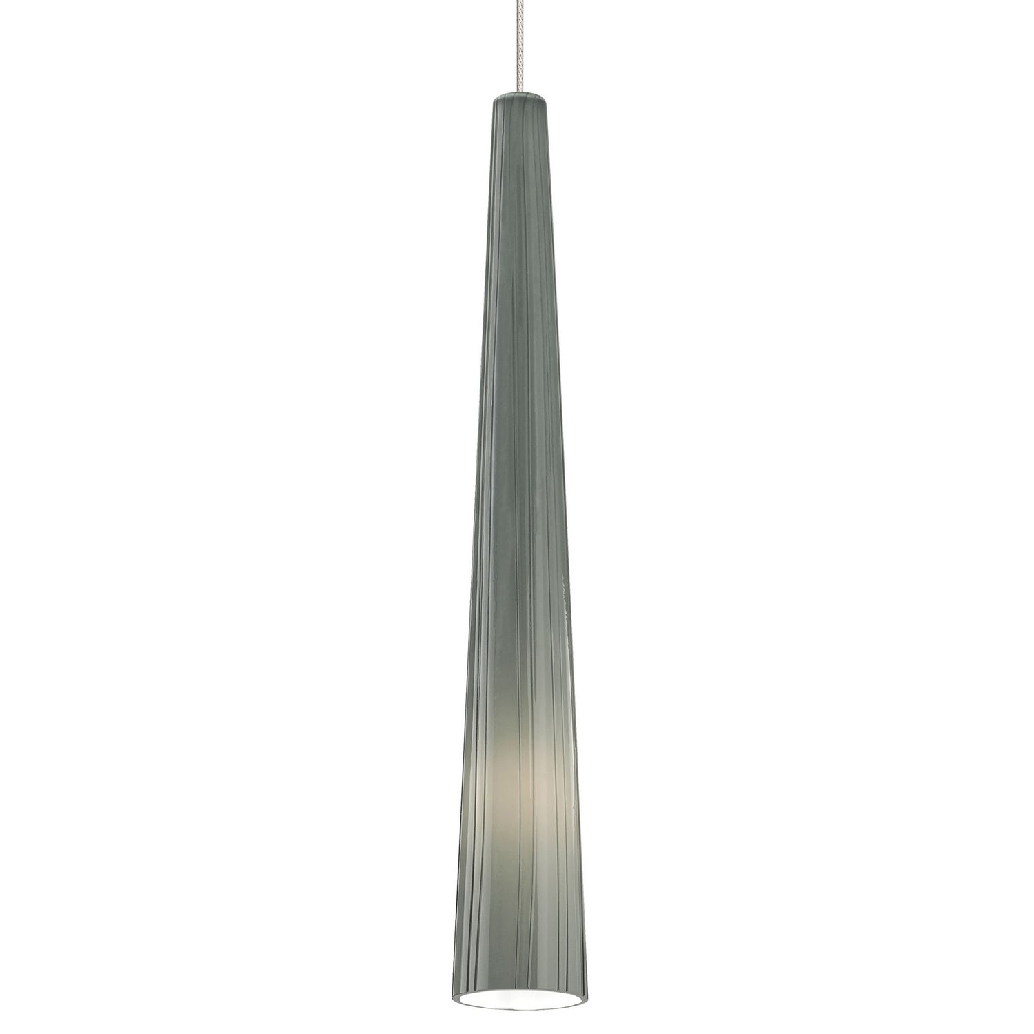 Confort visuel moderne - 700MOZENLKS-LEDS930 - LED Suspension - Zenith - Nickel satiné