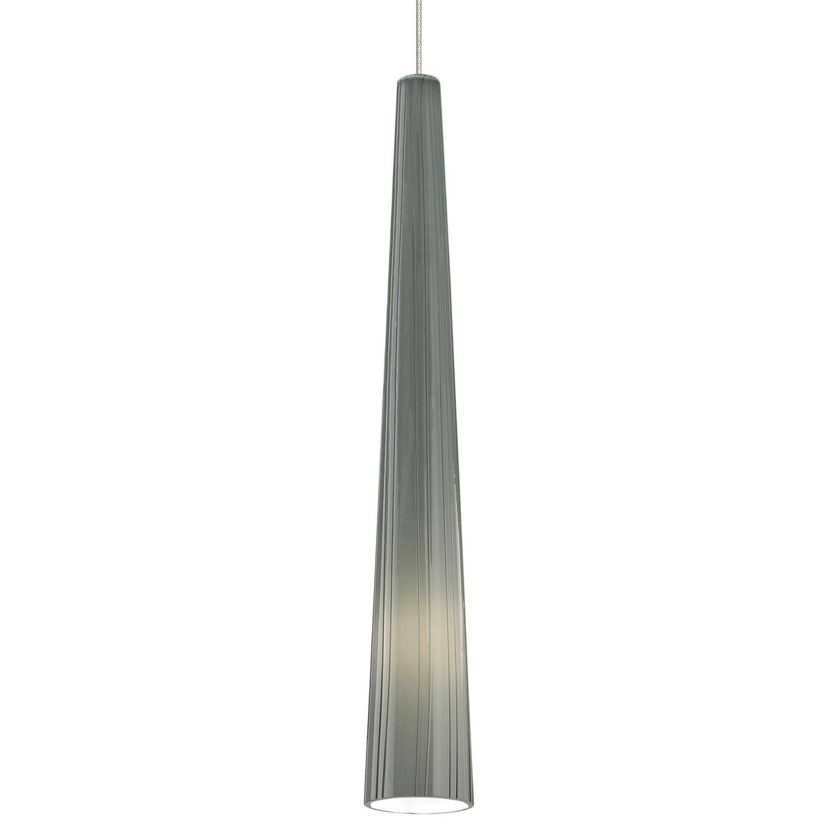 Confort visuel moderne - 700MOZENLKS-LEDS930 - LED Suspension - Zenith - Nickel satiné