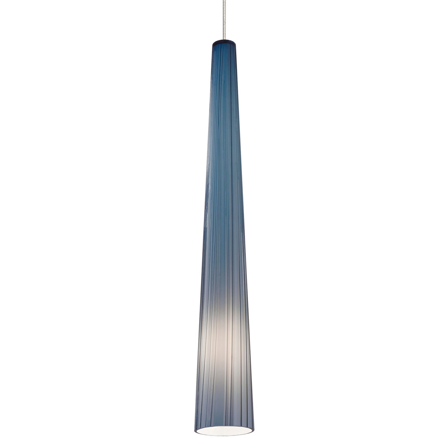 Visual Comfort Modern - 700MOZENLUS - One Light Pendant - Zenith - Satin Nickel
