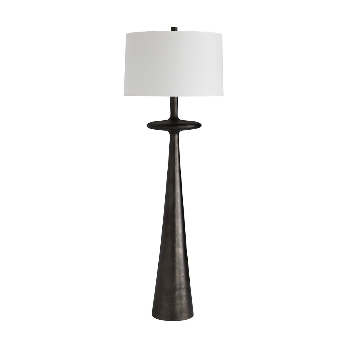 Arteriors 74723-860 Putney Floor Lamp in Antiqued Aluminum