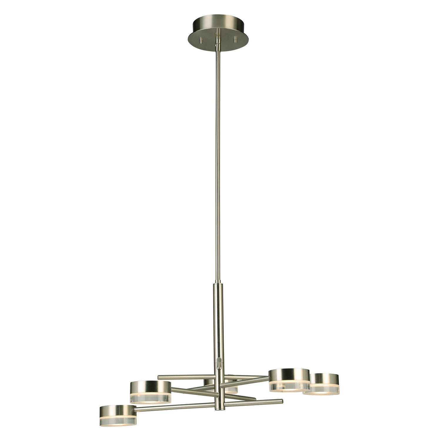 Eglo Canada - 203969A - LED Chandelier - Transton - Brushed Nickel