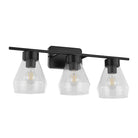 Eglo Canada - 204094A - Applique murale trois lumières pour salle de bain/meuble-lavabo - Cantare - Noir mat