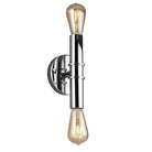 Eglo Canada - 204466A - Applique murale deux lumières pour salle de bain/meuble-lavabo - Drucker - Chrome