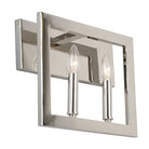 Eglo Canada - 204476A - Applique murale deux lumières pour salle de bain/meuble-lavabo - Jordan - Nickel satiné