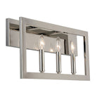 Eglo Canada - 204477A - Applique murale trois lumières pour salle de bain/meuble-lavabo - Jordan - Nickel satiné