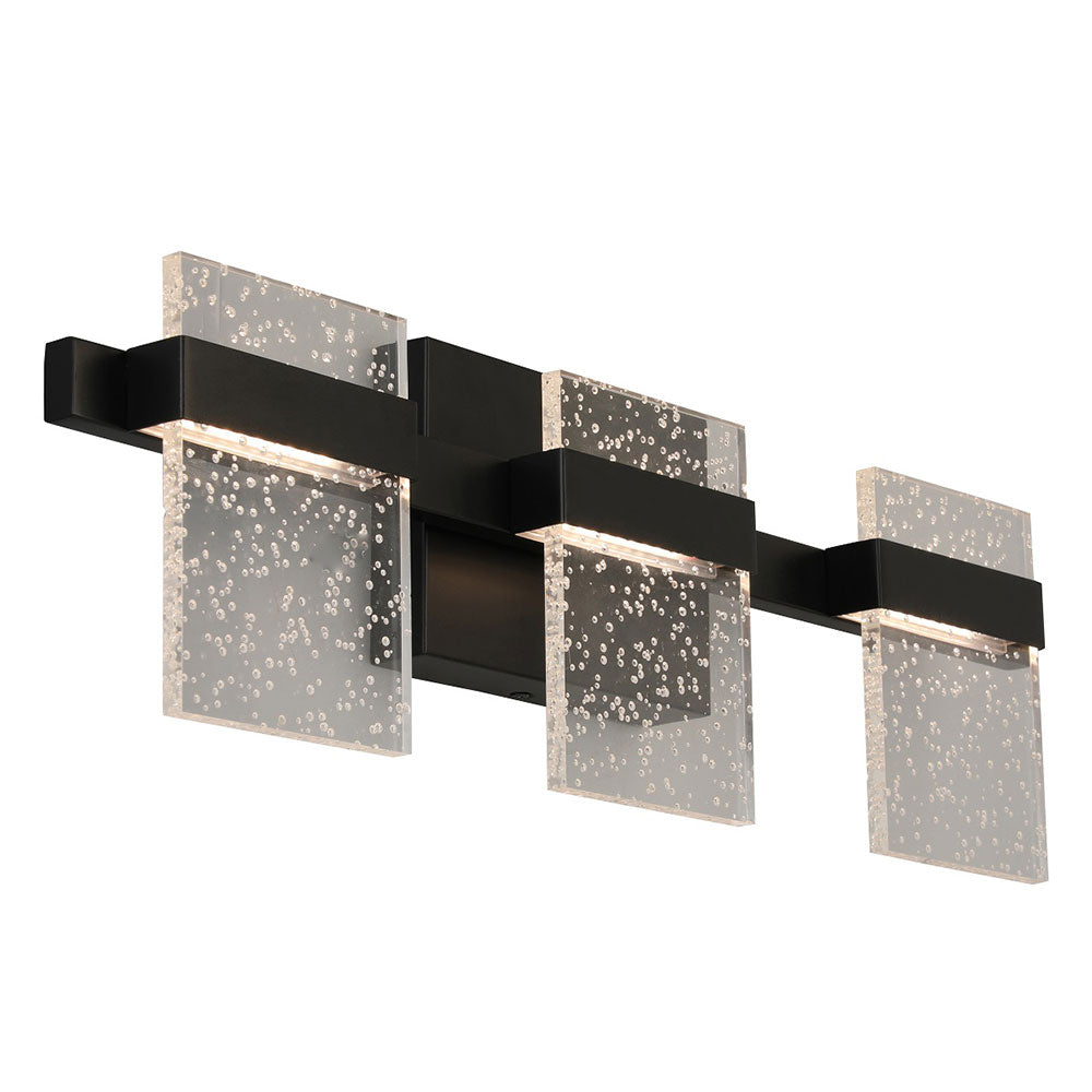 Eglo Canada - 204486A - Applique murale LED pour salle de bain/vanité - Madrona - Noir