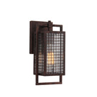 Eglo Canada - 204546A - Applique murale extérieure à une lampe - Garraux - Rouille