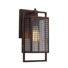 Eglo Canada - 204547A - Applique murale extérieure à une lampe - Garraux - Rouille