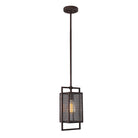 Eglo Canada - 204549A - One Light Pendant - Garraux - Rust