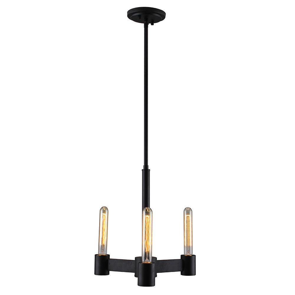 Eglo Canada - 204551A - Trois lumières Suspendu - Broyles - Noir mat