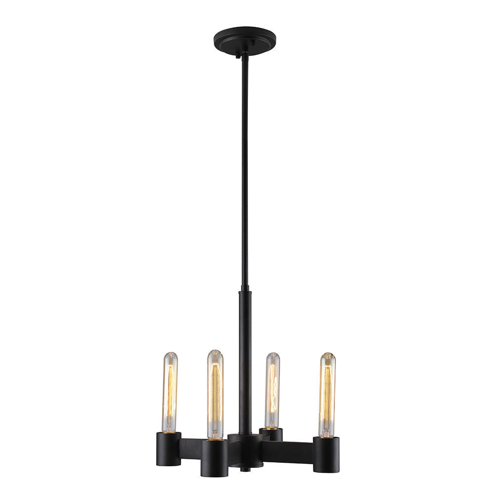 Eglo Canada - 204552A - Quatre lumières Suspendu - Broyles - Noir mat