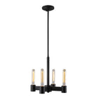 Eglo Canada - 204552A - Quatre lumières Suspendu - Broyles - Noir mat