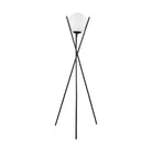 Eglo Canada - 39594A - Lampadaire à une lumière - Salvezinas - Noir mat