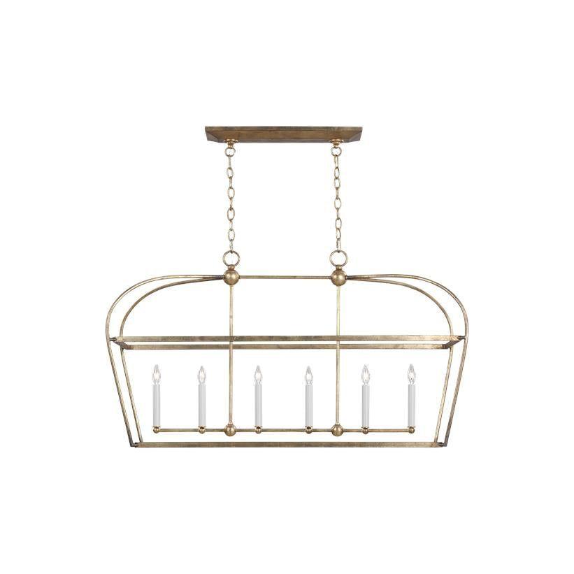 Visual Comfort Studio Canada - CC1216ADB - Six Light Chandelier - Stonington - Antique Gild
