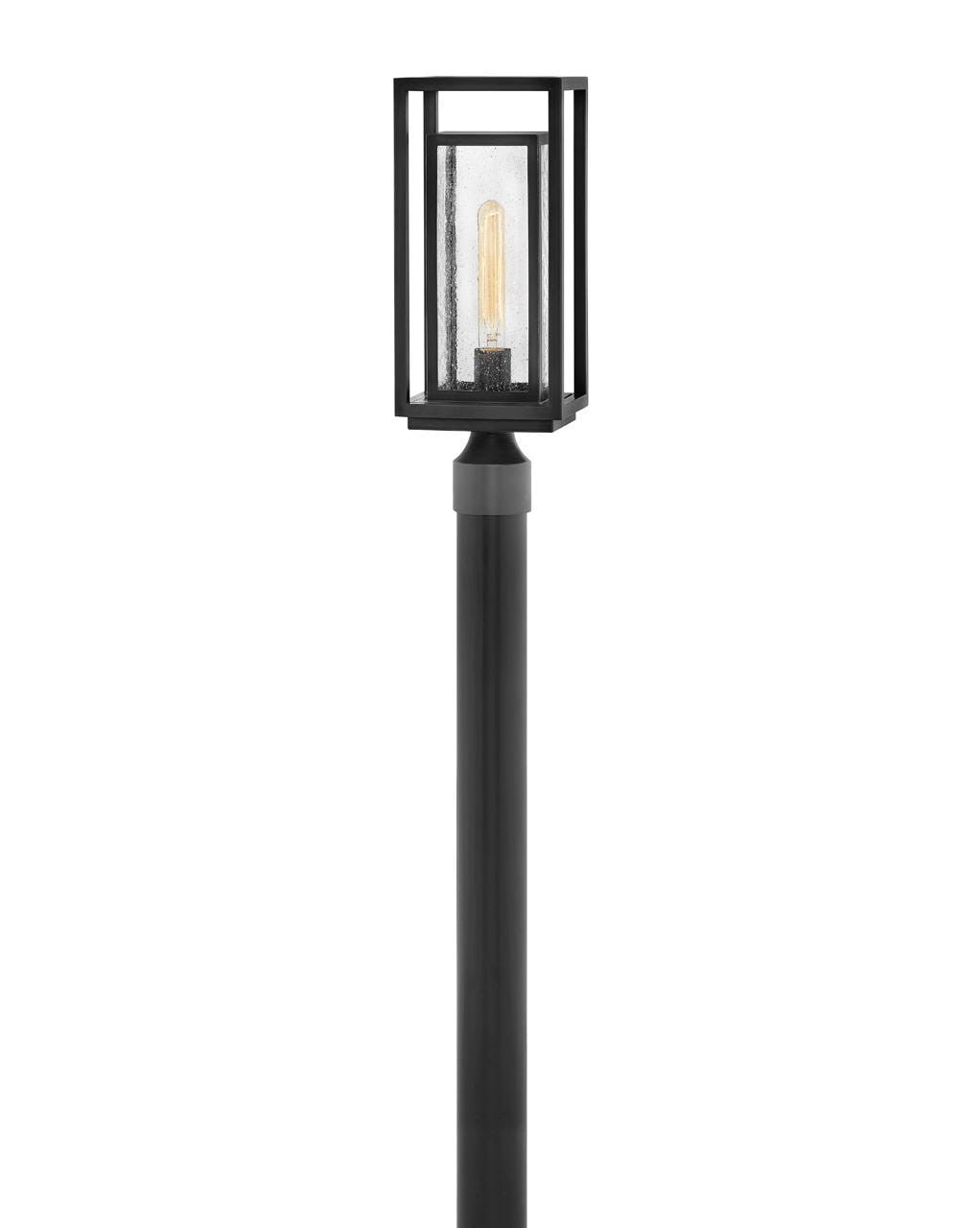 Hinkley Canada - 1001BK - LED Post Top or Pier Mount Lantern - Republic - Black