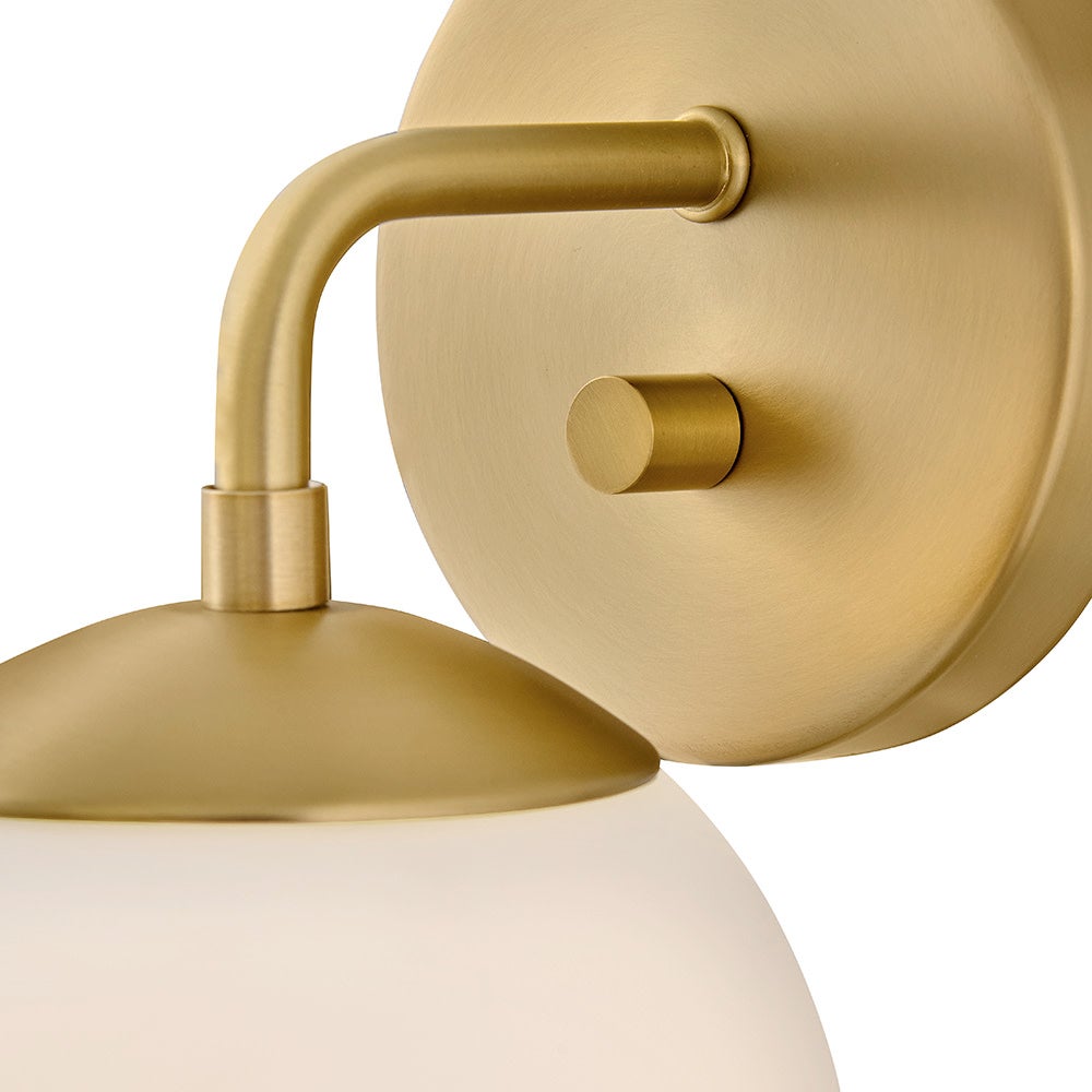 Lark 84300LCB Julep Wall Sconce in Lacquered Brass