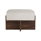 Arteriors - DB8004 - Ottoman - Tuck - Ivory