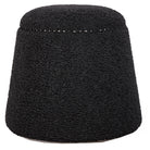 Uttermost - 23575 - Pouf - Gumdrop - Nickel noir