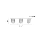 Montreal Luminaire & Quincaillerie 35647-010 Banbury LED Bathbar