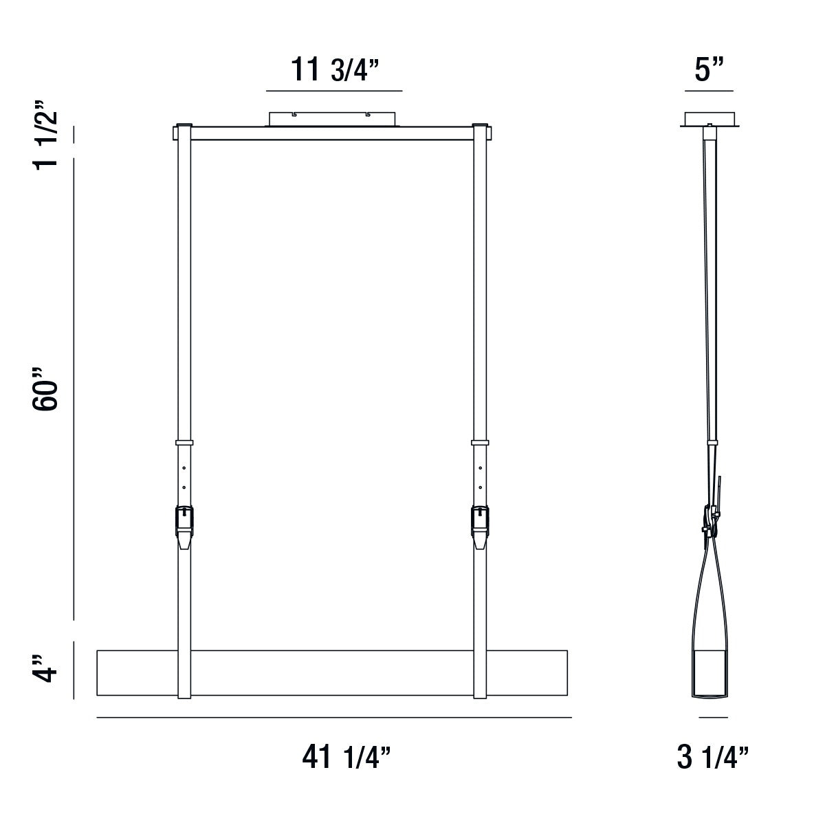 Eurofase  Harbourview LED Linear Chandelier