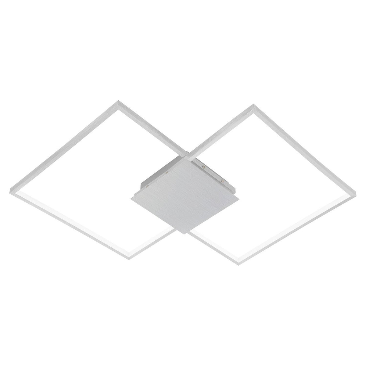 Eglo Canada - 204048A - LED Ceiling Light - Millanius - Brushed Aluminum