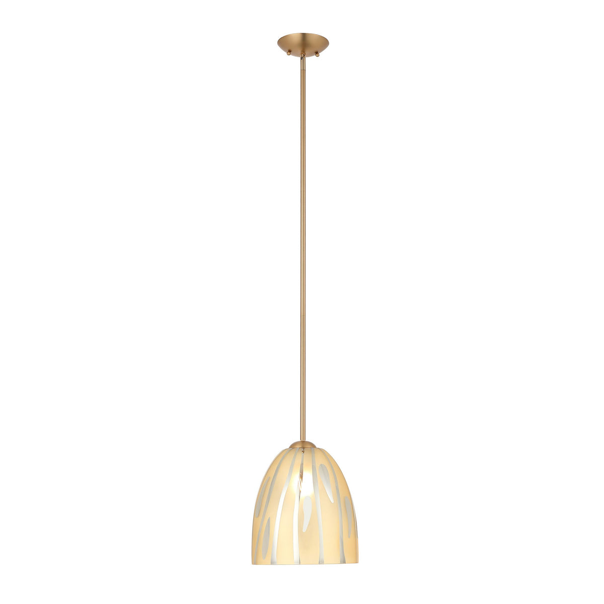 Varaluz - 1070P01SG - Une lumière Suspension - Empire Chroman - Or satiné