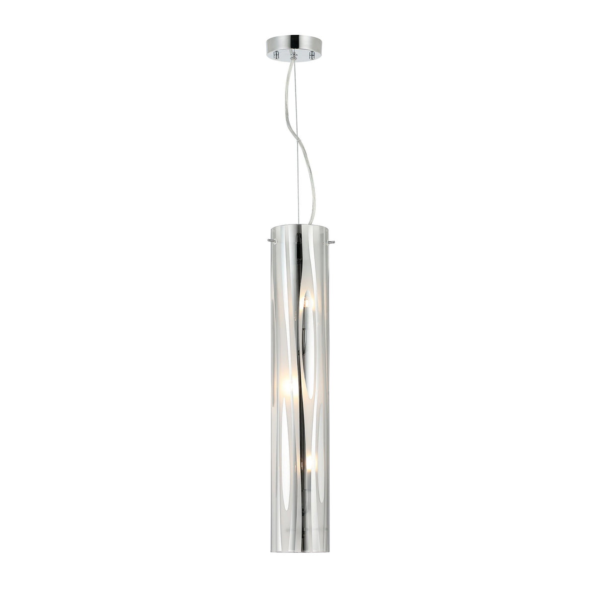 Varaluz - 1070P03CH - Trois lumières Suspension - Empire Chrome - Chrome