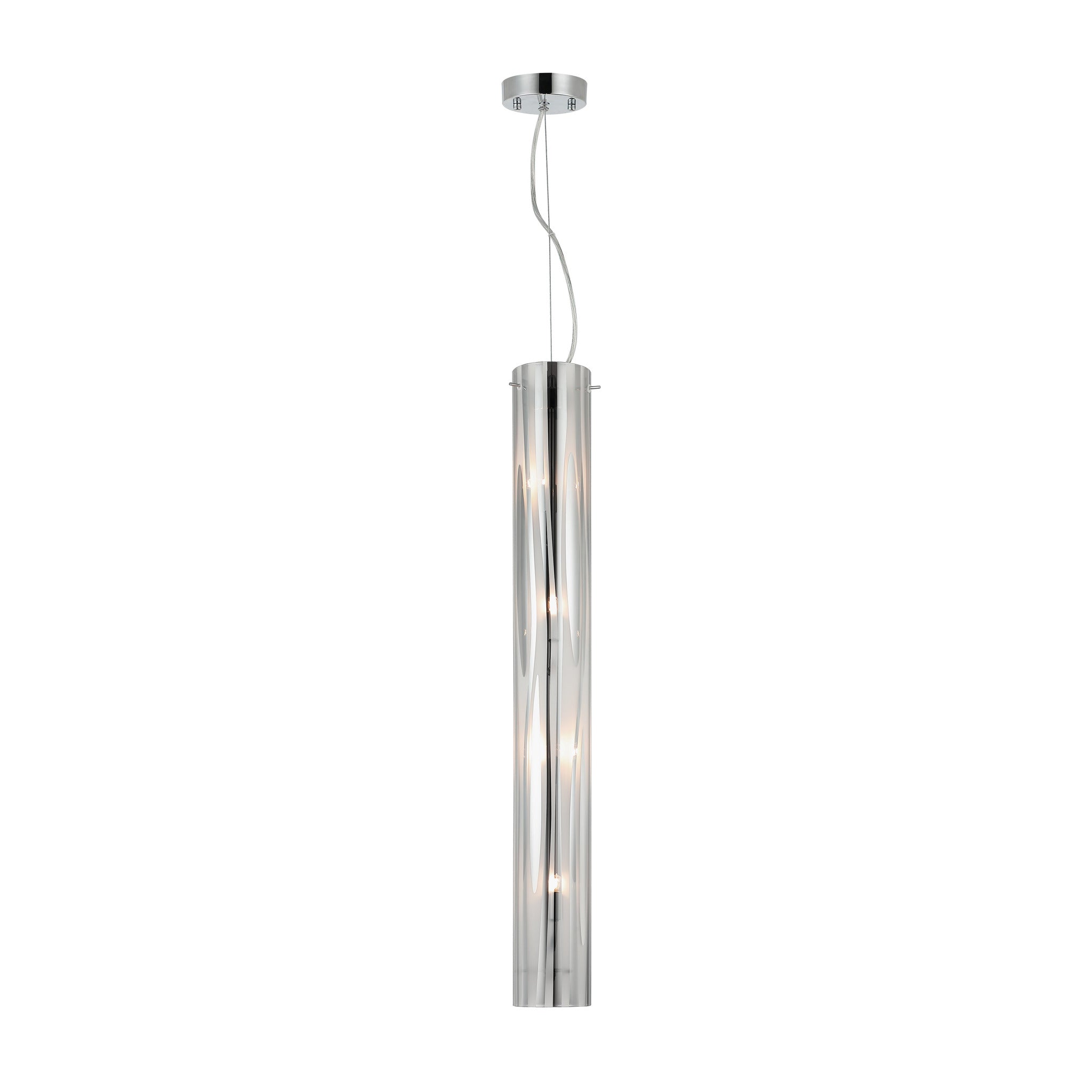 Varaluz - 1070P04CH - Quatre lumières Suspension - Empire Chrome - Chrome