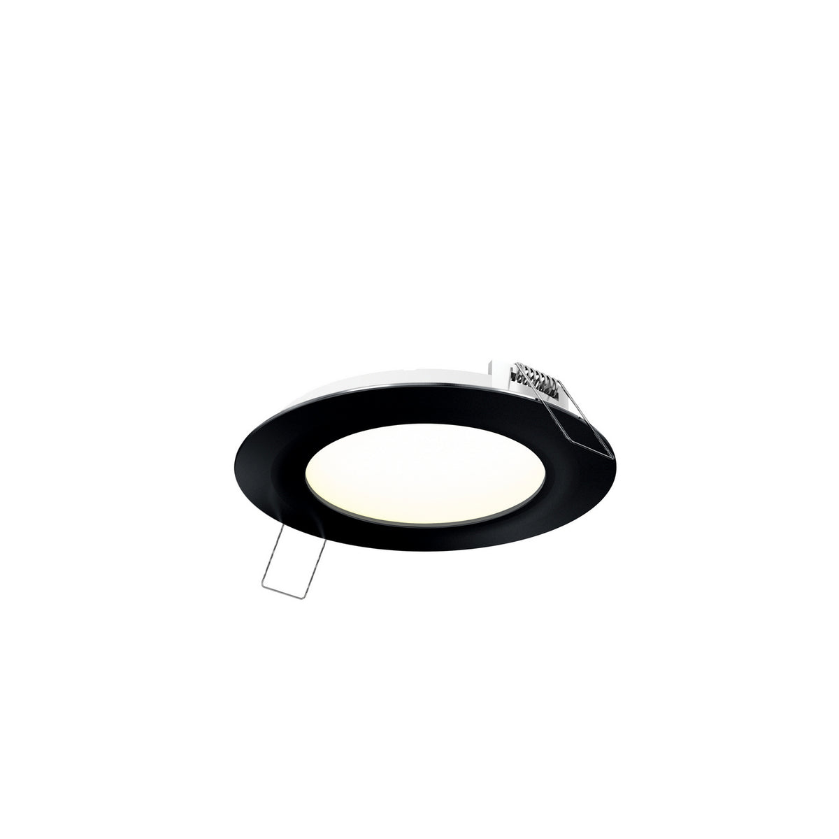 Dals - 5004-CC-BK - LED Recessed Panel Light - Excel - Black