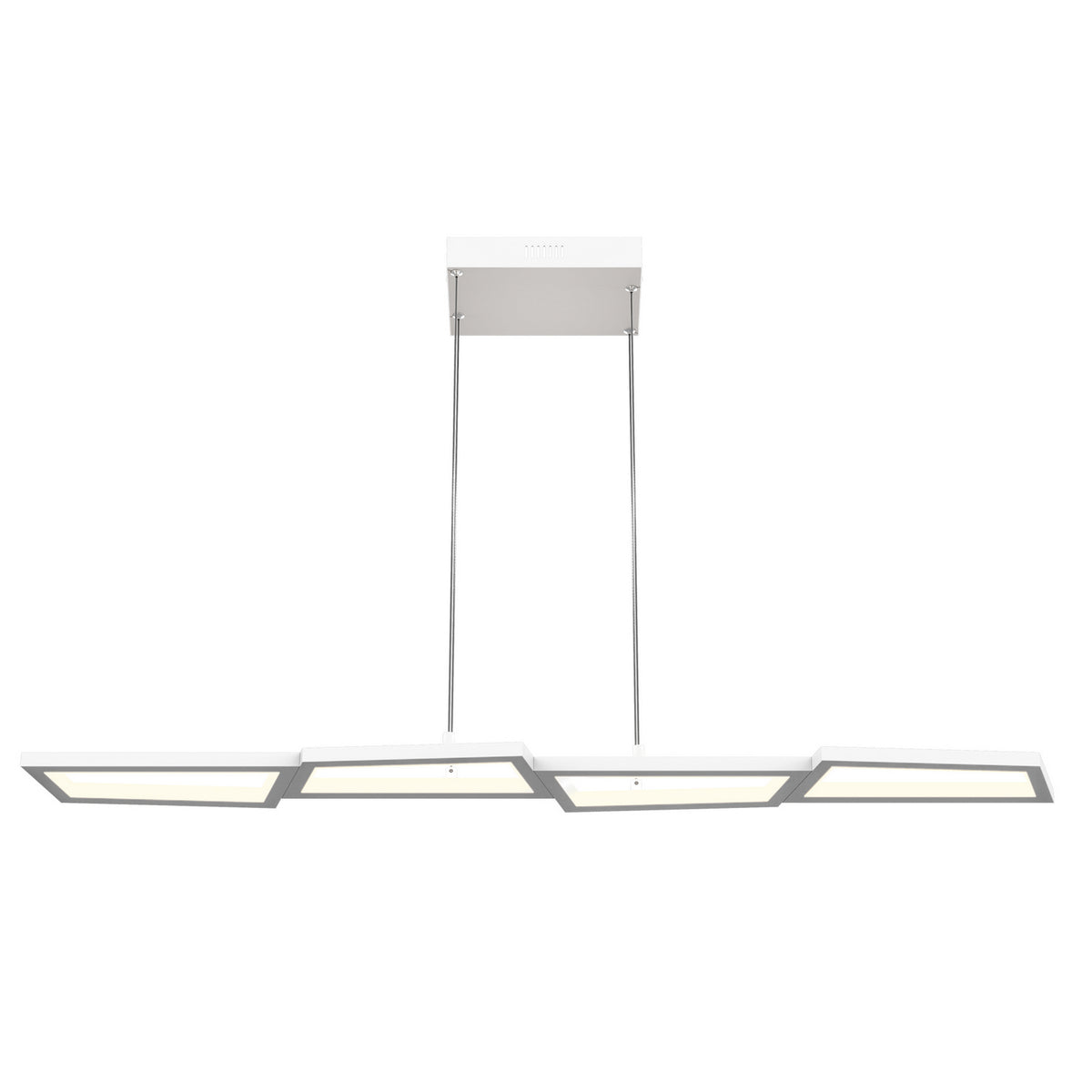 Dals Canada - PDL44-3K-WH - LED linéaire Suspension - Géo - WH