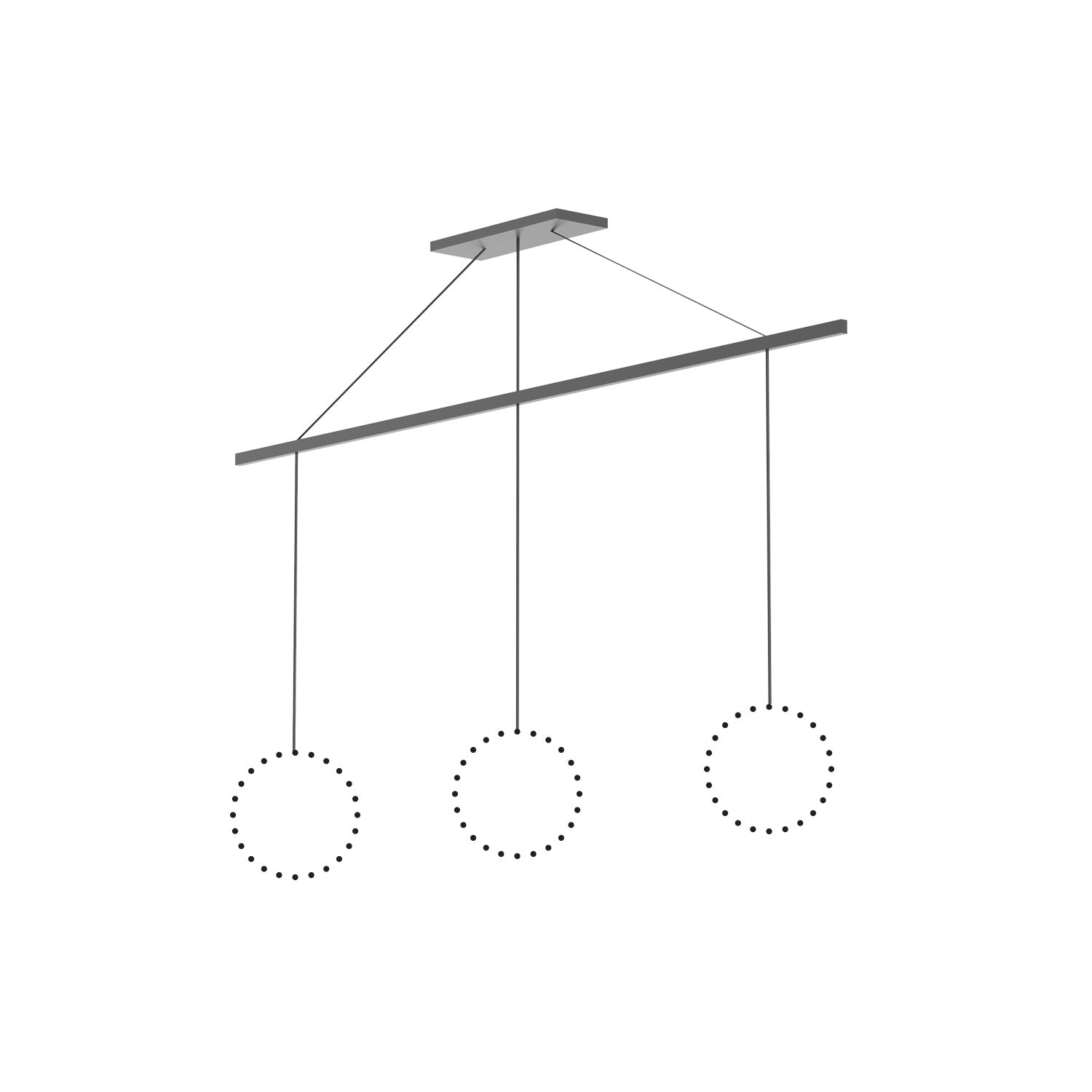 Kuzco Canada - CNL3AC-GH - Canopy - Marquee - Graphite