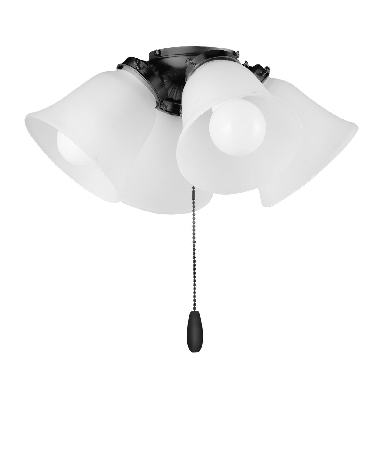 Éclairage Maxim FKT210FTBK Ventilateur  Kits d'éclairage pour plafond Ventilateur  Kit d'éclairage noir